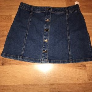 Route 66 girl’s denim skirt